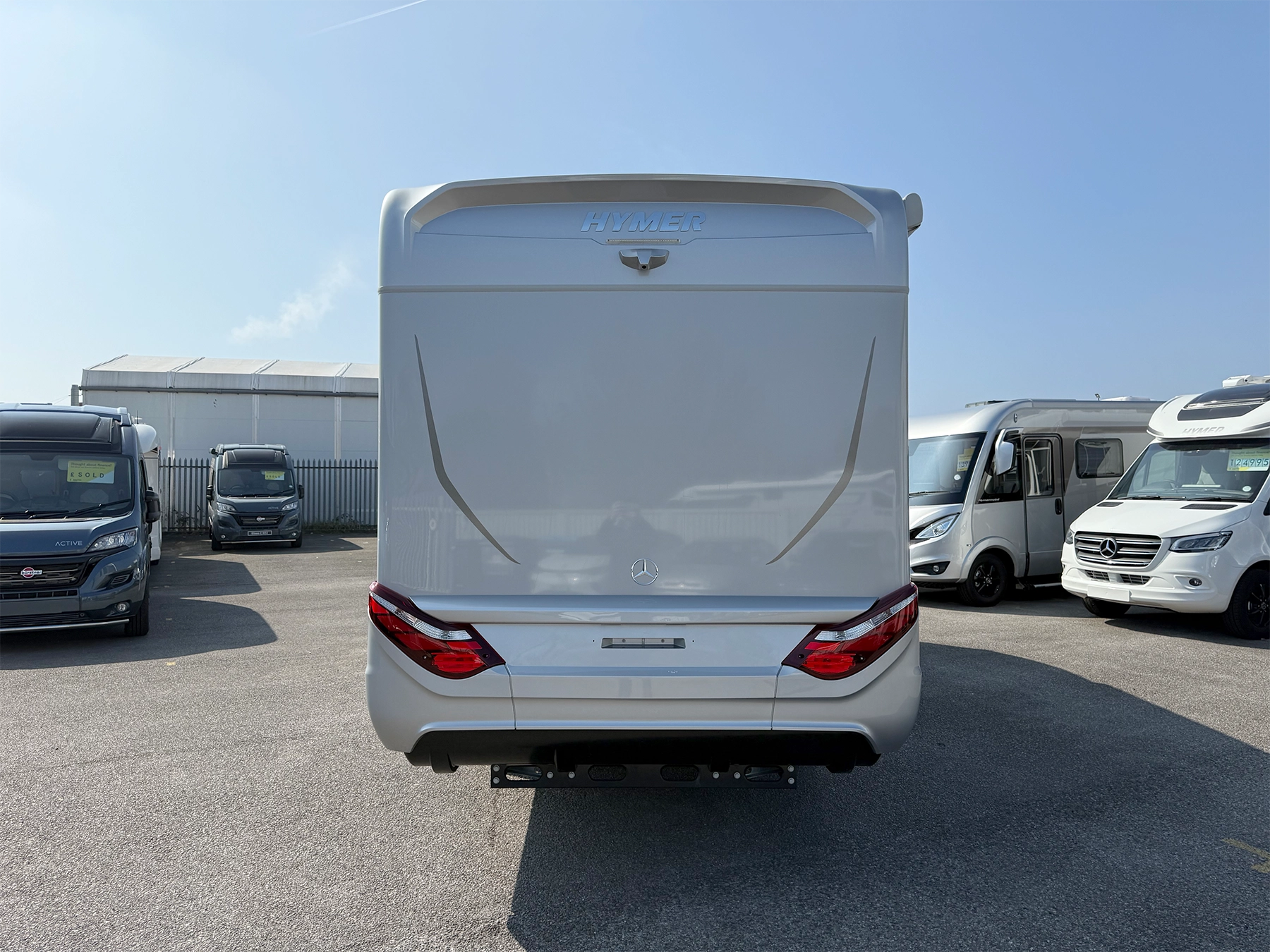 Hymer B-MC I 680 Motorhome Exterior Back