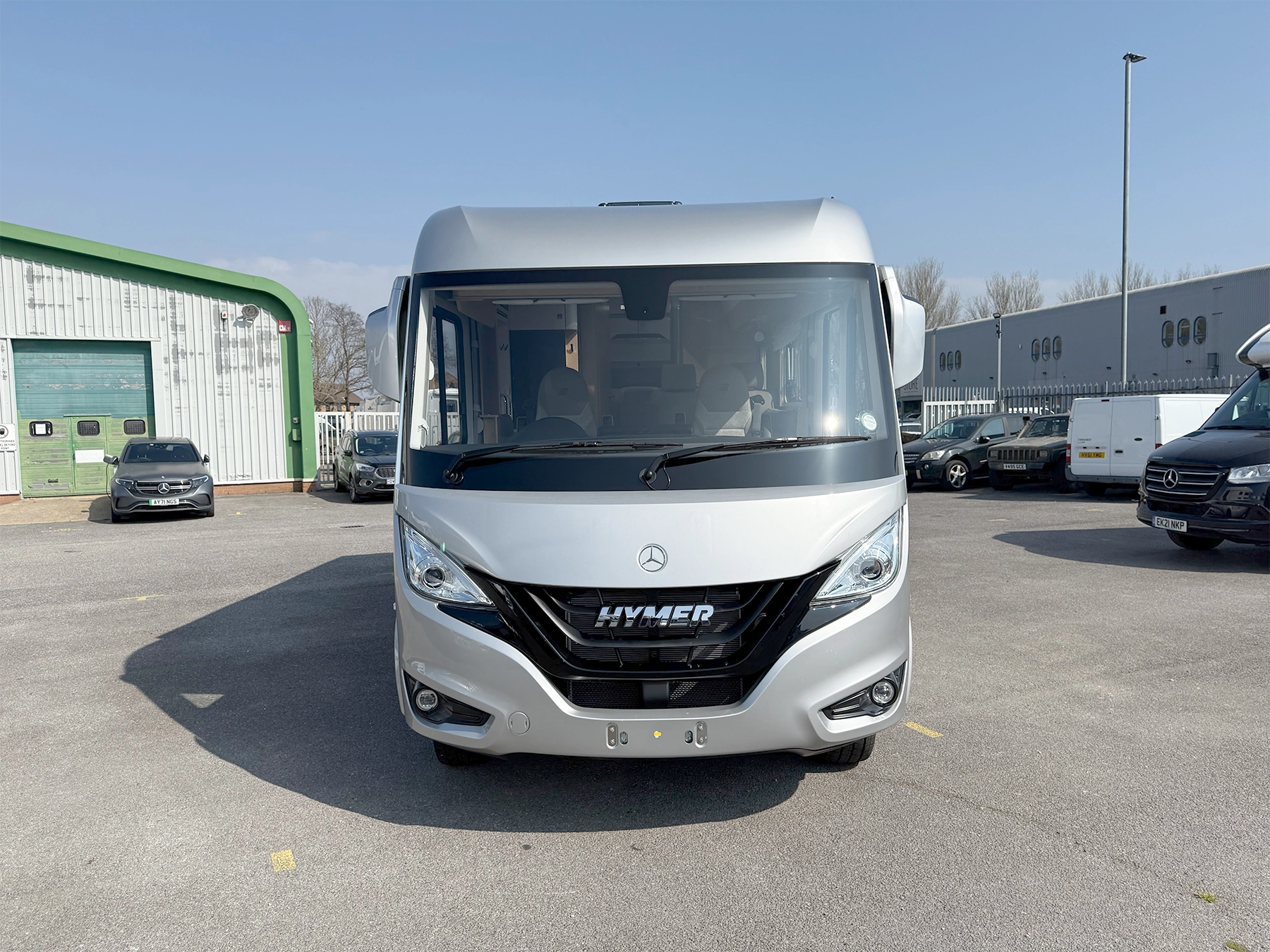 Hymer B-MC I 680 Motorhome Exterior Front