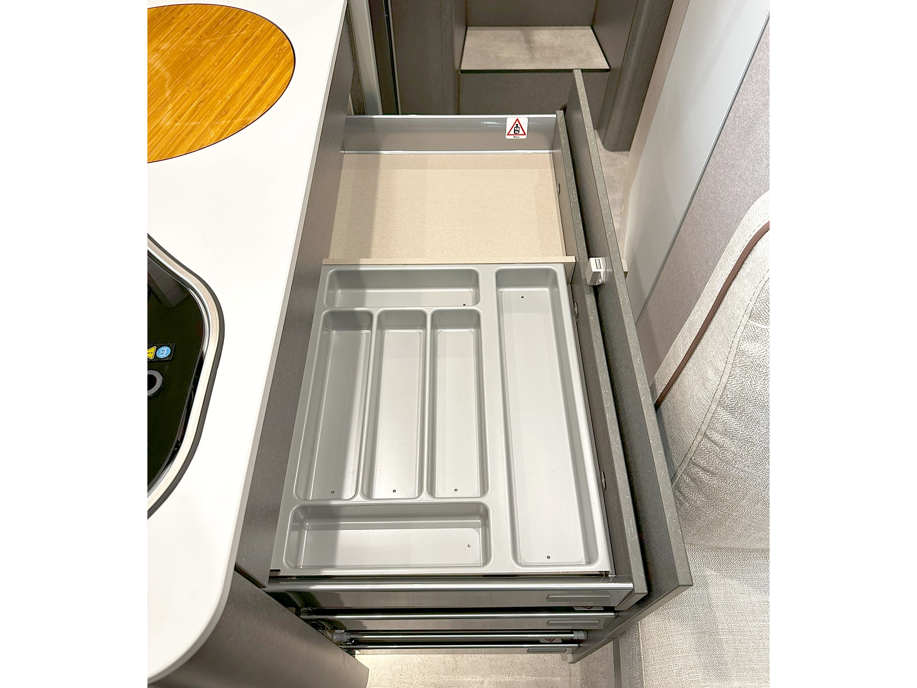 Hymer ML-T 580 Xperience Motorhome Kitchen Drawer