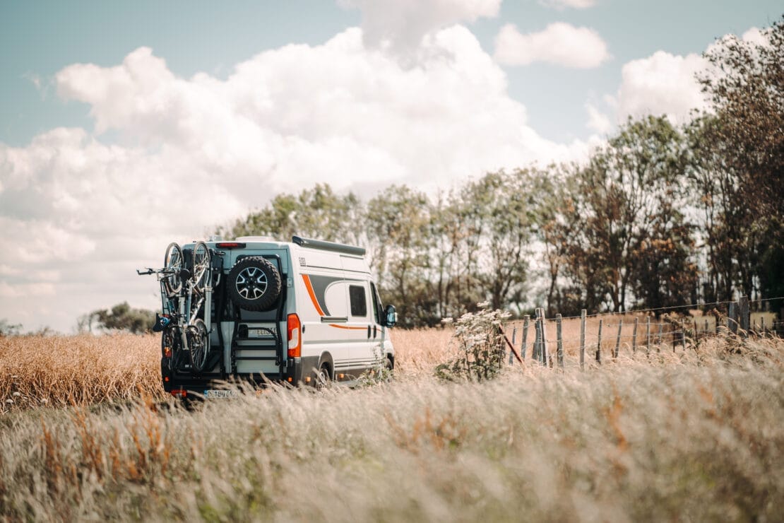 Burstner Eliseo Campervan - Back Rack
