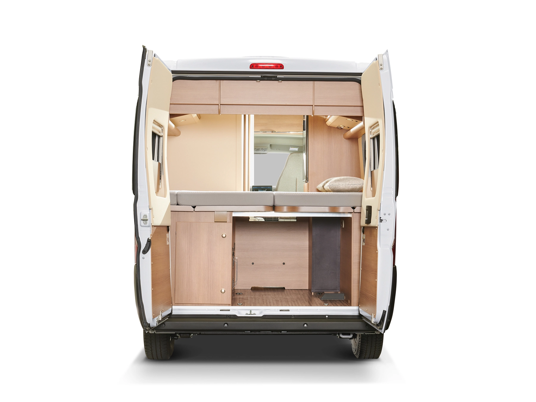 Malibu Comfort 600 Campervan - Exterior Garage