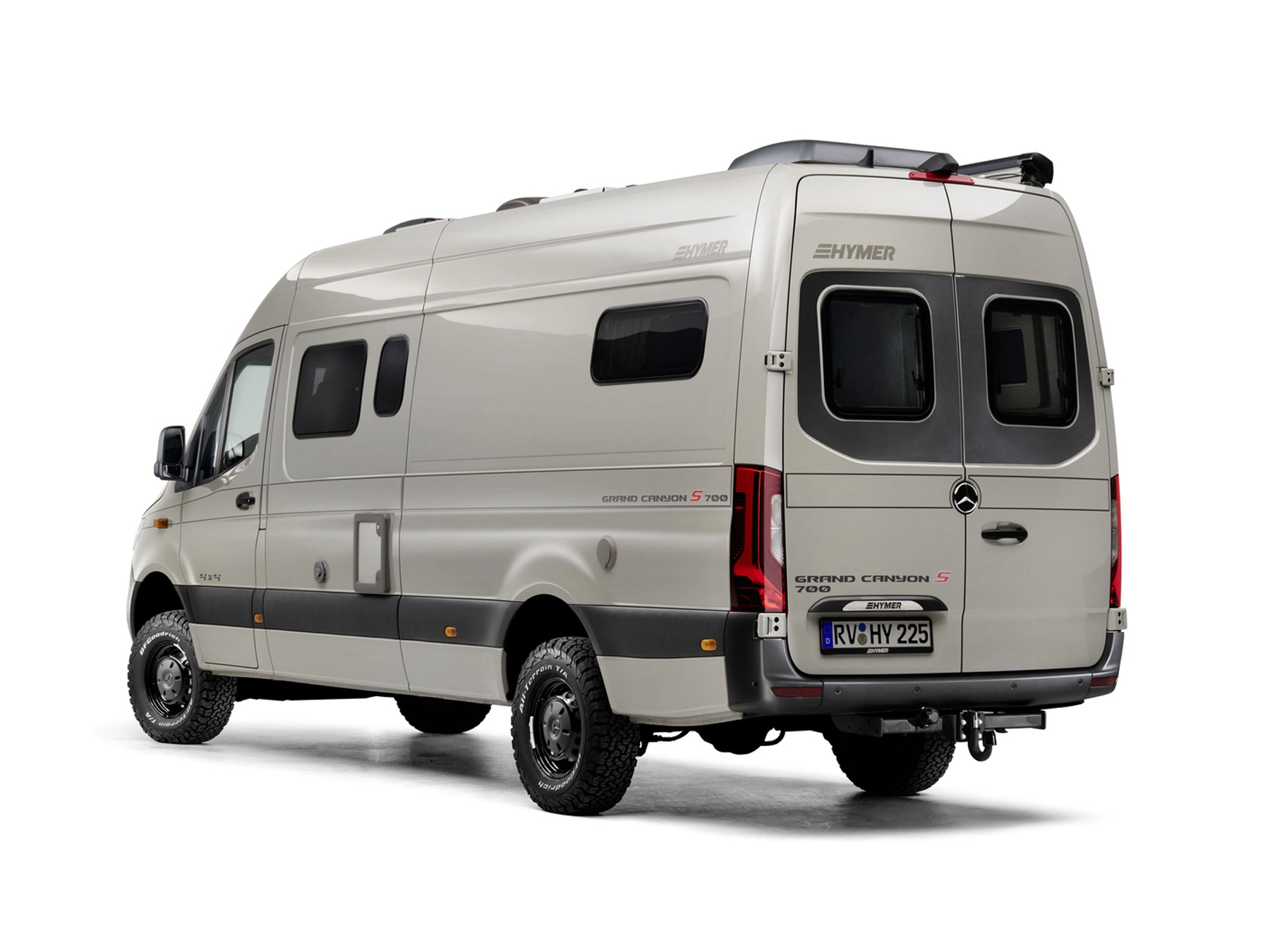 Hymer Grand Canyon S 700 Campervan - Exterior Rear Left